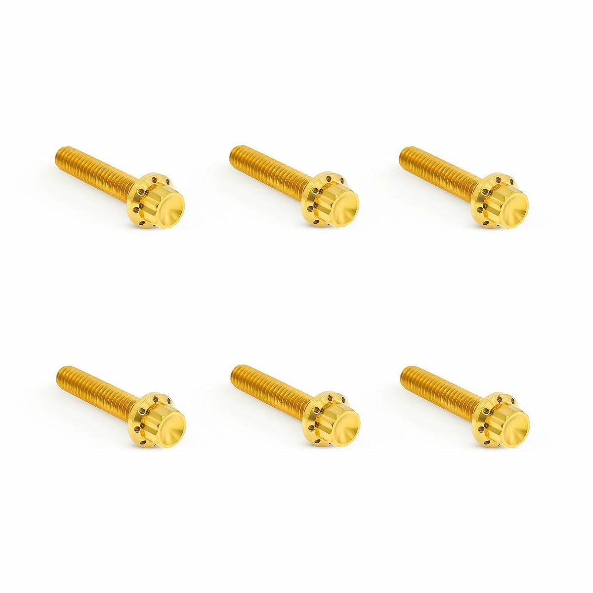 Arlenness（アレンネス） チタン 12ポイント トランスミッションサイドカバー ボルトキット ゴールド 2025以降 ツーリング、ソフテイル 2