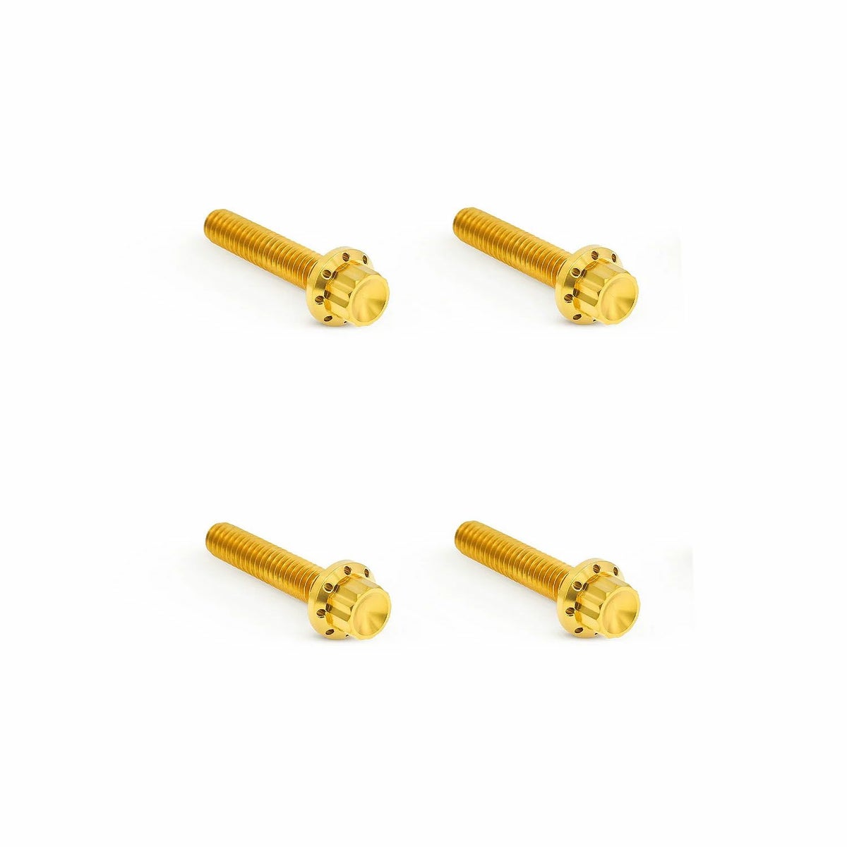 Arlenness（アレンネス） チタン 12ポイント トランスミッションサイドカバー ボルトキット ゴールド 2017～2020 ツーリング 2