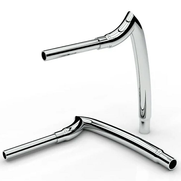 スピアヘッド・配線済ハンドルバー 10インチ (ポリッシュ)1