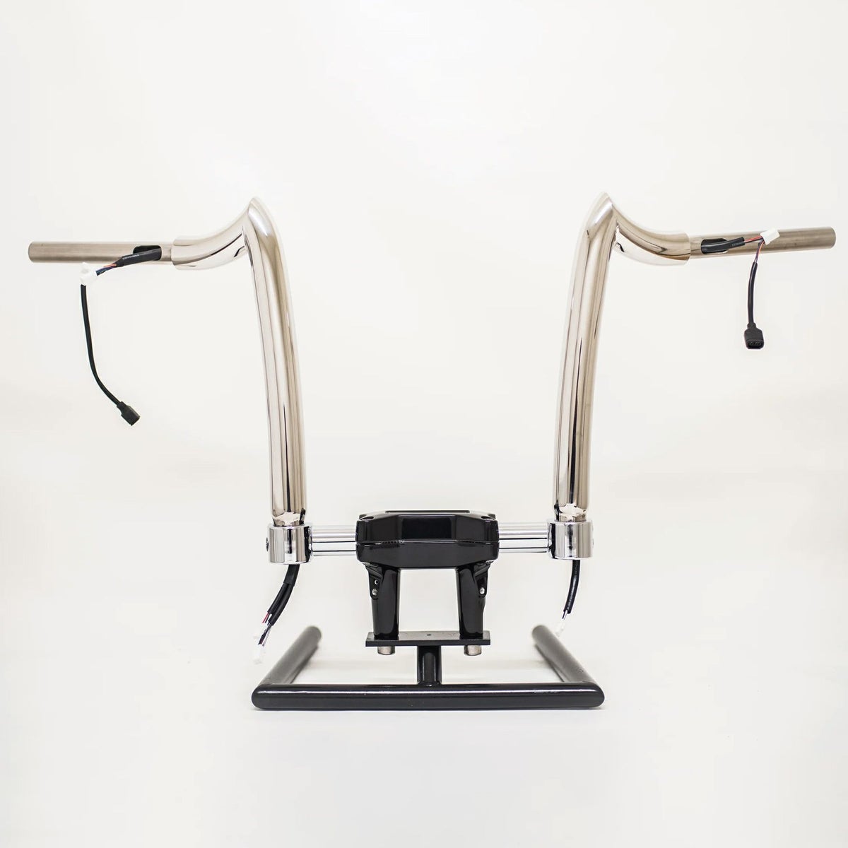 スピアヘッド・配線済ハンドルバー 12インチ (ポリッシュ)