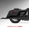 1995～2016 ツーリング 2.5インチ スリップオンマフラー 39インチ ブラック フリーダムパフォーマンス 3