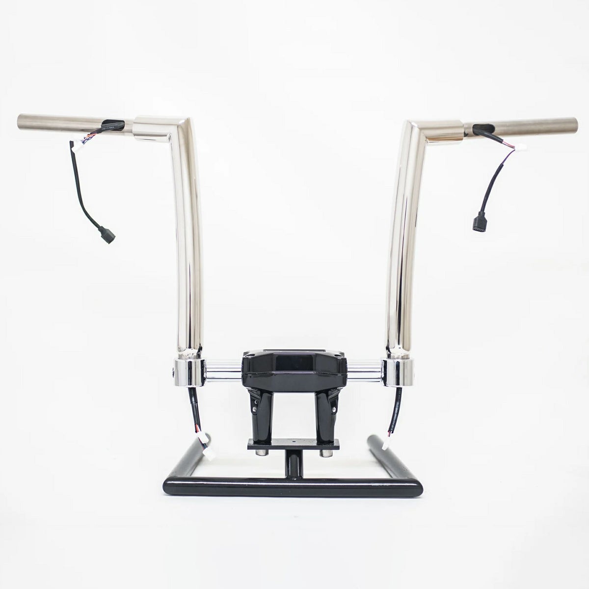 パスファインダー・配線済ハンドルバー 10インチ (ポリッシュ)