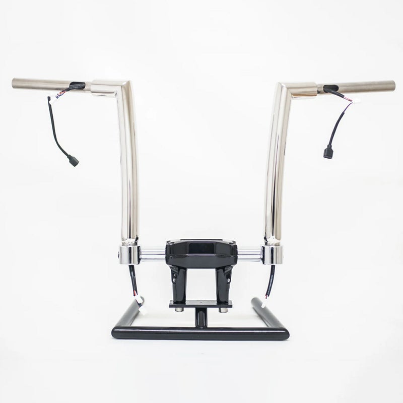 パスファインダー・配線済ハンドルバー 14インチ (ポリッシュ)