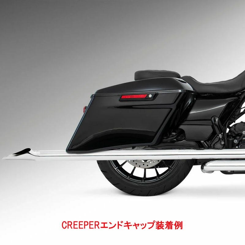 1995～2016 ツーリング 2.5インチ スリップオンマフラー 42インチ クローム フリーダムパフォーマンス 2