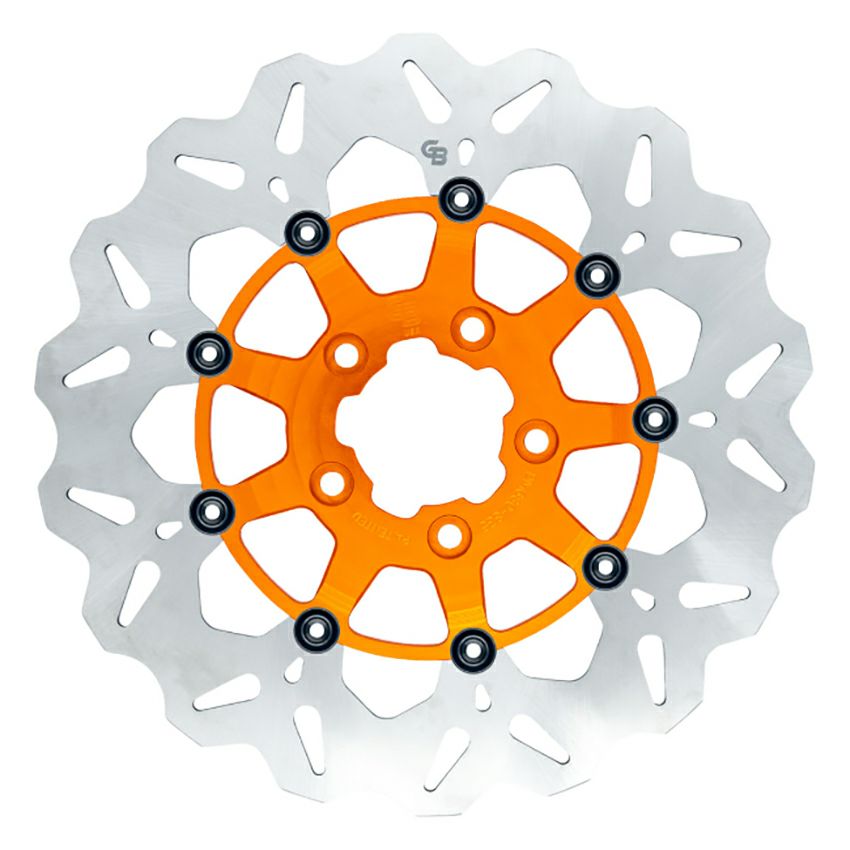 11.8インチ リアブレーキローター (オレンジ)
