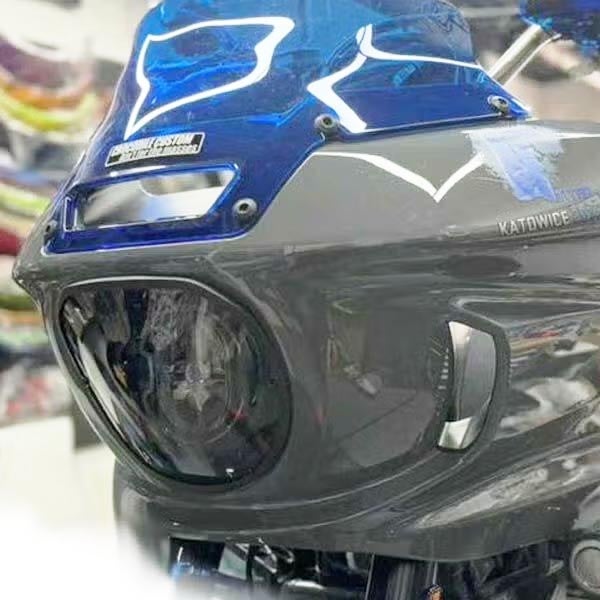 ローライダーST ヘッドライトプロテクトカバー スモーク