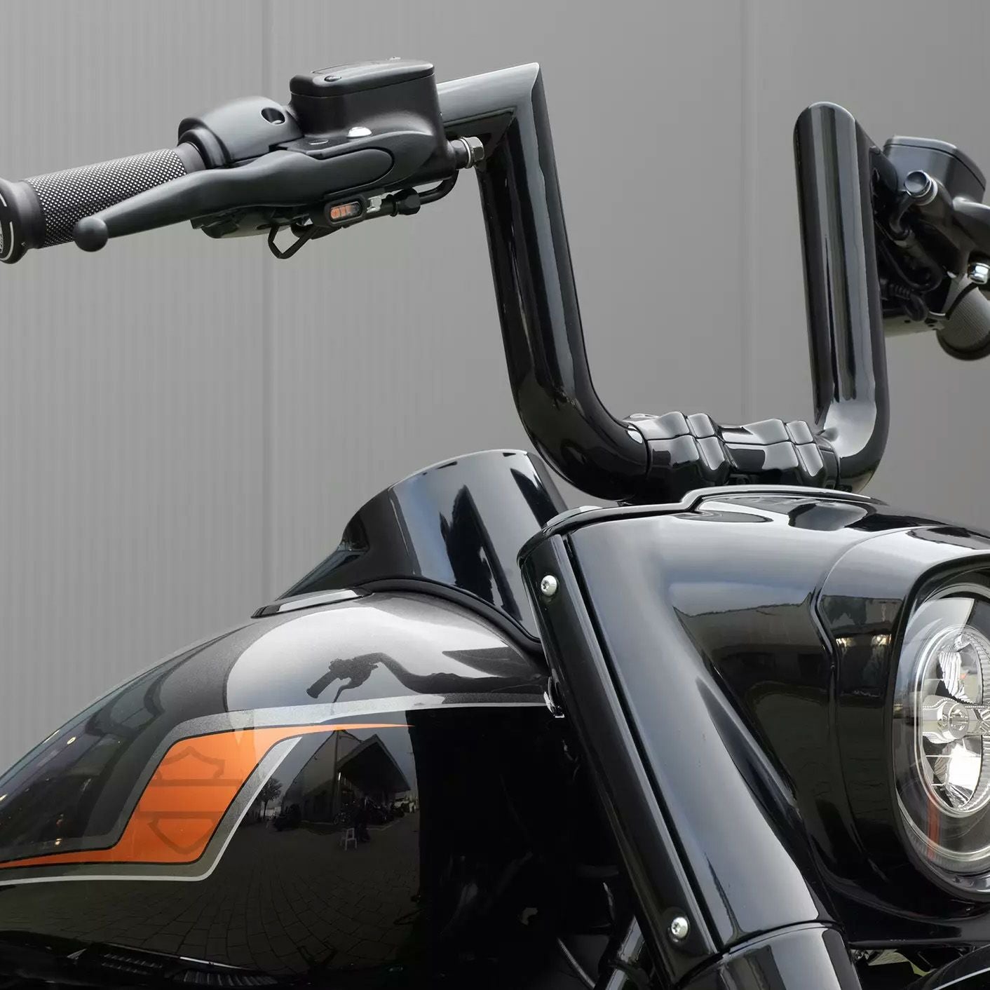 サンダーバイク アトラスワイド・ハンドルバー 25cm (ブラック) 2025