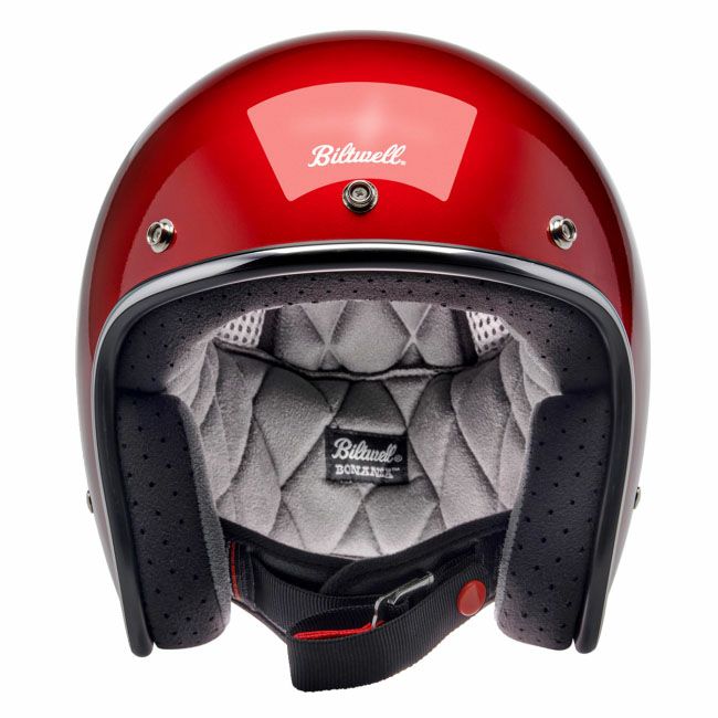 BILTWELL(ビルトウェル) BONANZA ジェットヘルメット メタリックチェリーレッド 2
