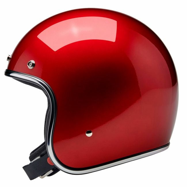 BILTWELL(ビルトウェル) BONANZA ジェットヘルメット メタリックチェリーレッド 3