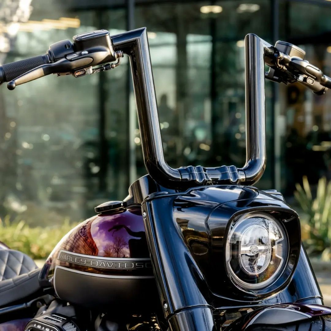 アトラスワイド・ハンドルバー 35cm (ブラック)