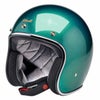 BILTWELL(ビルトウェル) BONANZA ジェットヘルメット メタリックカタリナグリーン