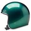 BILTWELL(ビルトウェル) BONANZA ジェットヘルメット メタリックカタリナグリーン 3
