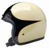 BILTWELL(ビルトウェル) BONANZA ジェットヘルメット ビンテージホワイト/ブラックスカロップ 3