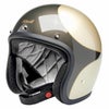 BILTWELL(ビルトウェル) BONANZA ジェットヘルメット シャンパン/メタリックチャコールスカロップ