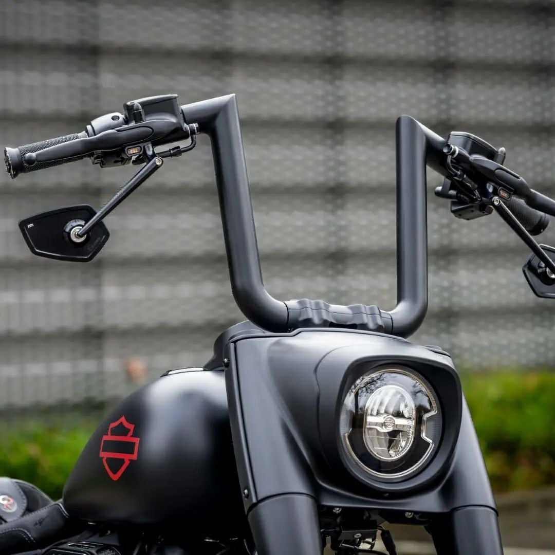 アトラスワイド・ハンドルバー 35cm (マットブラック)