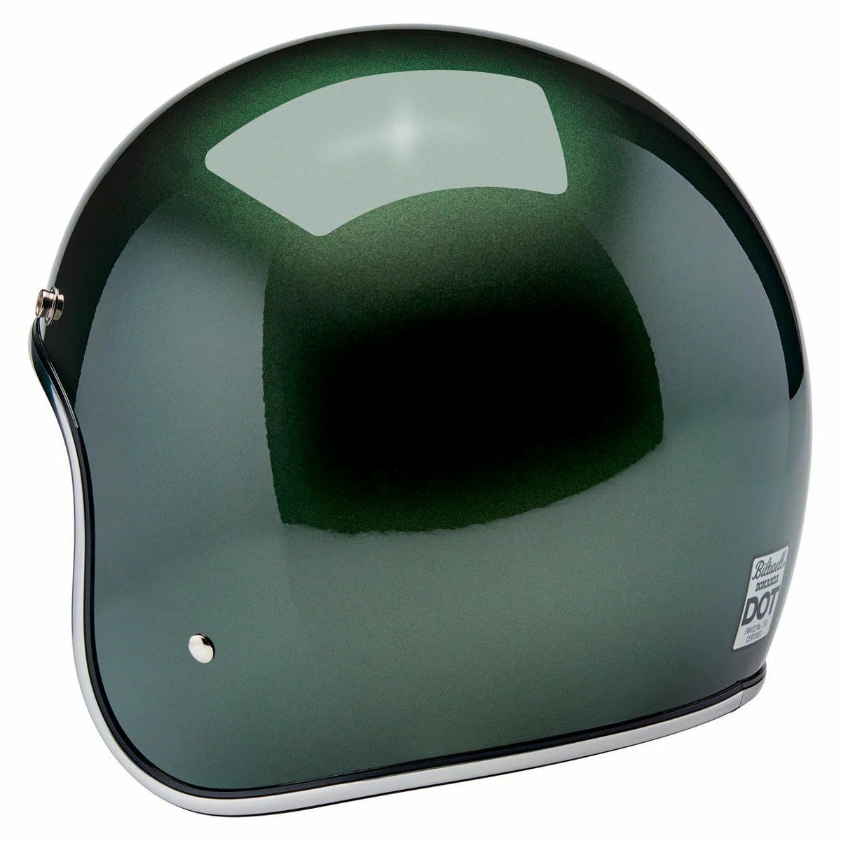 BILTWELL(ビルトウェル) BONANZA ジェットヘルメット メタリック シエラグリーン 4