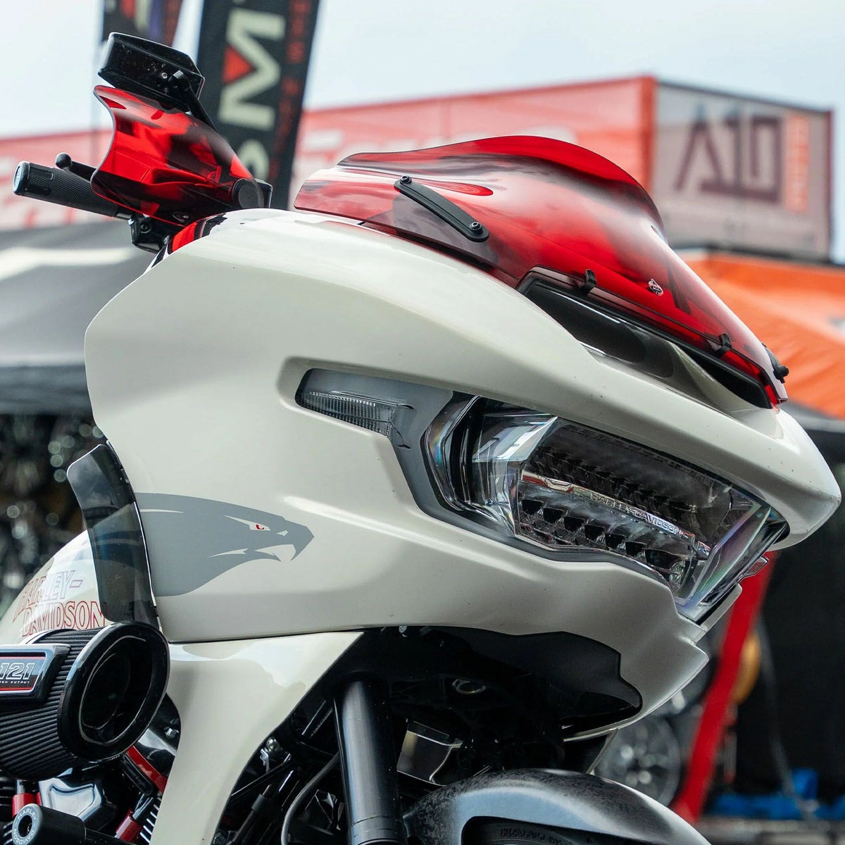 フレア・ハンドガード (レッド)