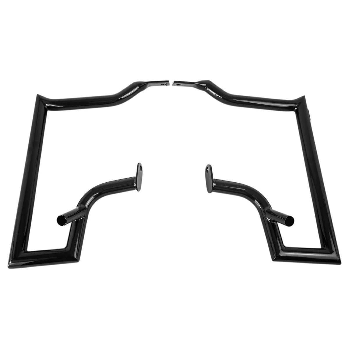 ELEV8 サドルバッグガード 4インチマフラー対応 (グロスブラック)3