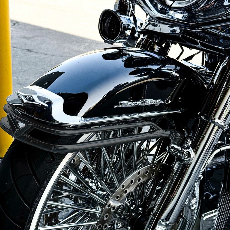 ELEV8 Vレール・フロントバンパー (グロスブラック)