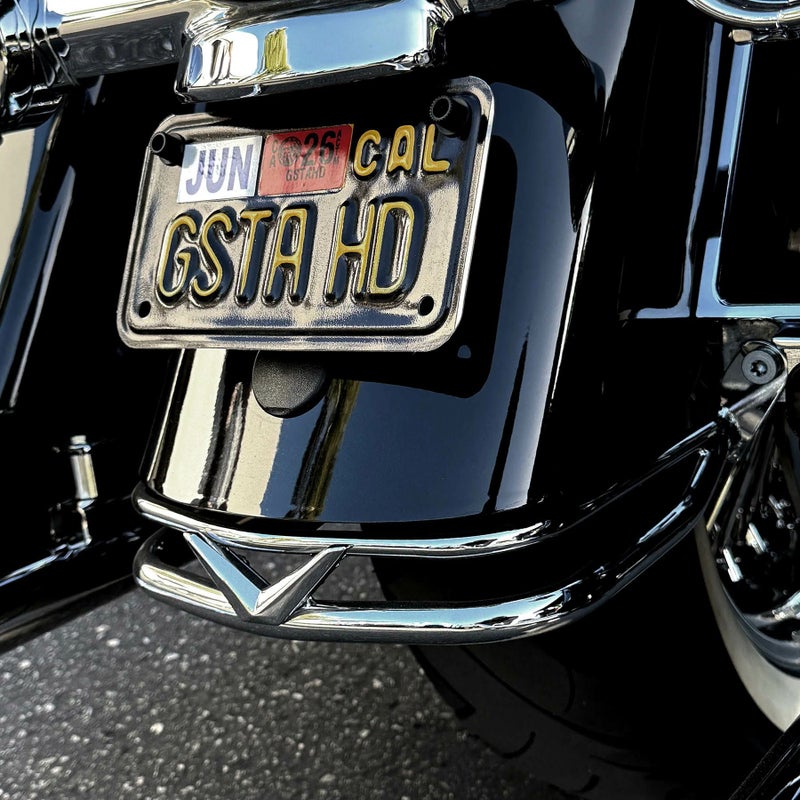 ELEV8 Vレール・リアバンパー (クローム)