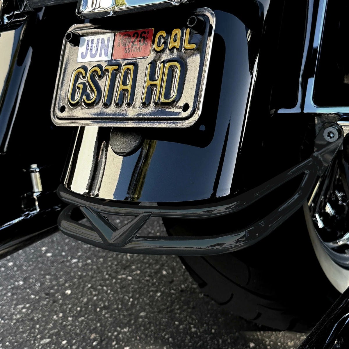 ELEV8 Vレール・リアバンパー (グロスブラック)