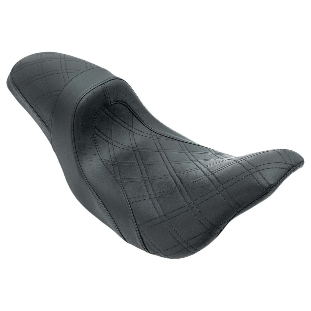 ファストバック・ツーアップ レザーシート (オストリッチ/ミッドナイト)