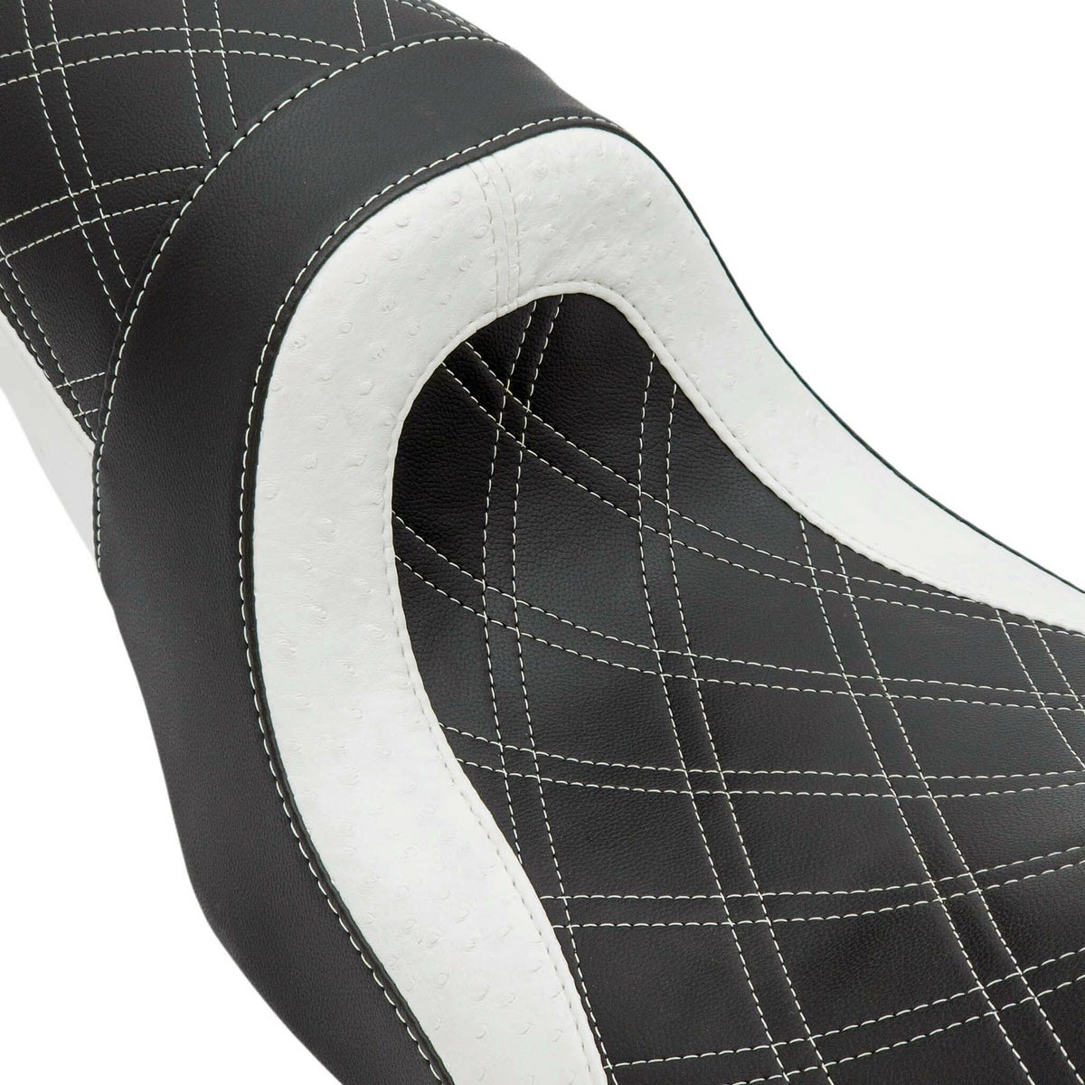 ファストバック・ツーアップ レザーシート (オストリッチ/ゴースト)1