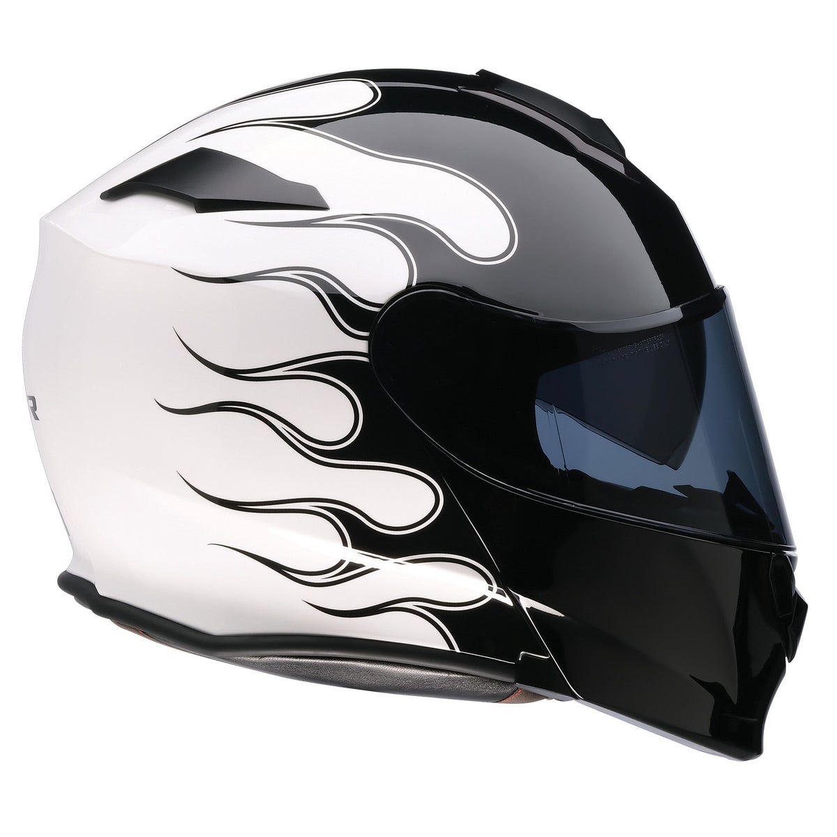 ソラリス2.0 システムヘルメット フレイム (ブラック/ホワイト)2