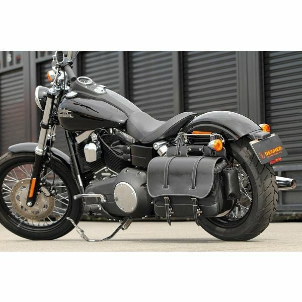 デグナー ナイロンサドルバッグ ブラウン 17L |ハーレーパーツ専門店