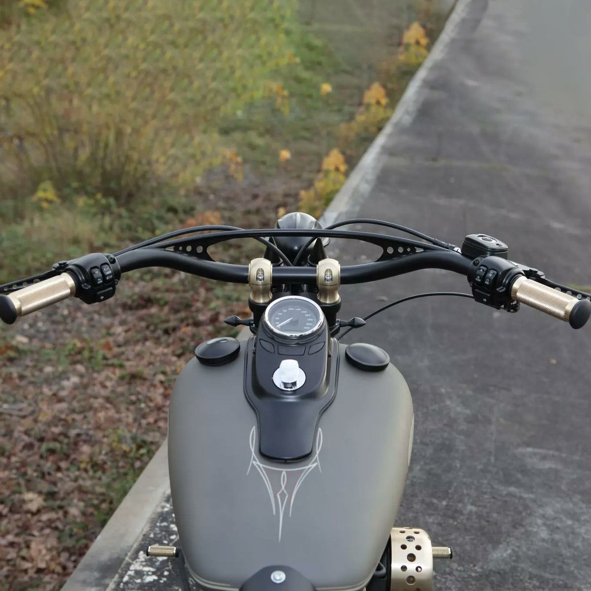 ハリウッド ハンドルバー (マットブラック)