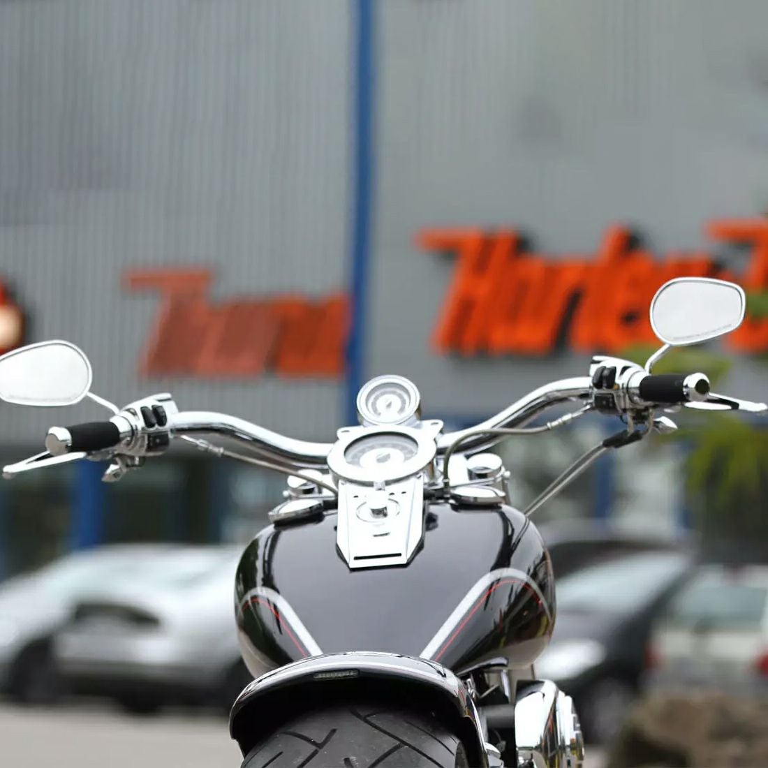 ハリウッド ライト ハンドルバー (ロウスチール)