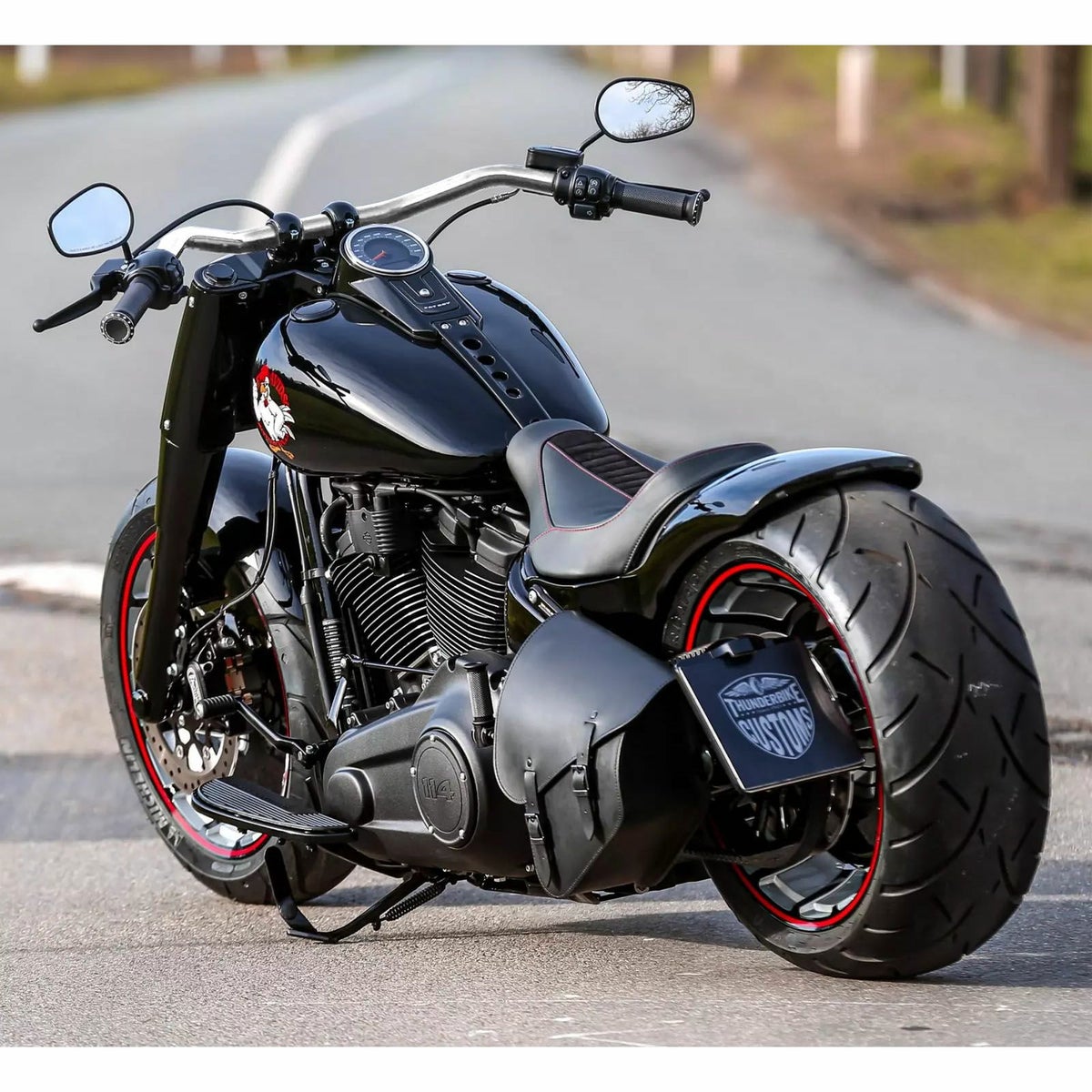 ハリウッド ライト ハンドルバー (ロウスチール)2