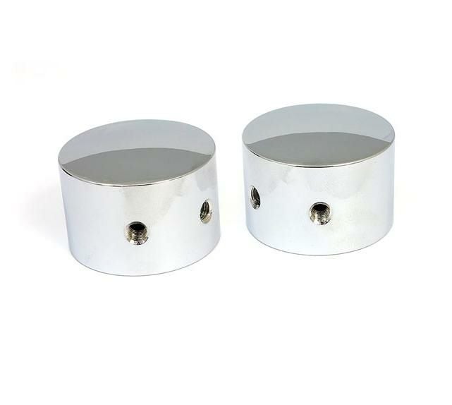 クローム リアアクスルナットカバー セット スポーツスター MCS 01