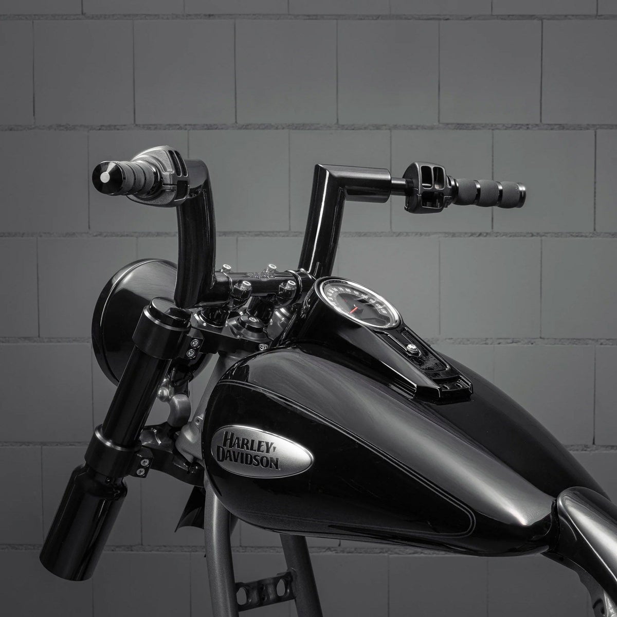 モナーク ファットハンドルバー 6インチ (ブラック)3