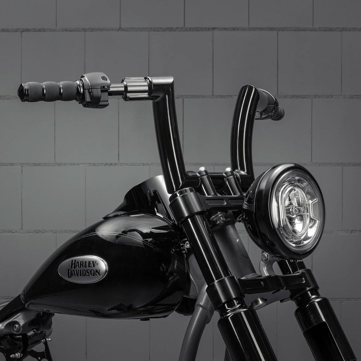 モナーク ファットハンドルバー 8インチ (クローム)1