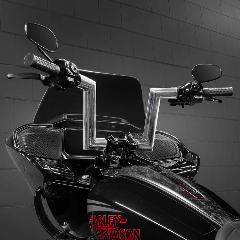 ヘルライザー メガファットハンドルバー 10インチ (クローム)