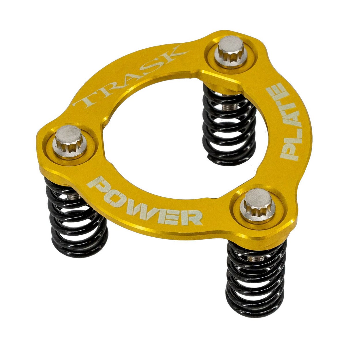 ダービーカバー＆パワークラッチプレートキット (ブラック/ゴールド)1