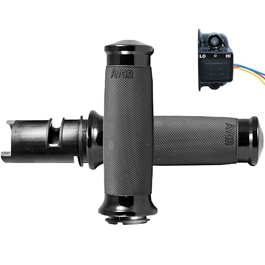 カスタムコントゥア ヒートグリップ (ブラック)