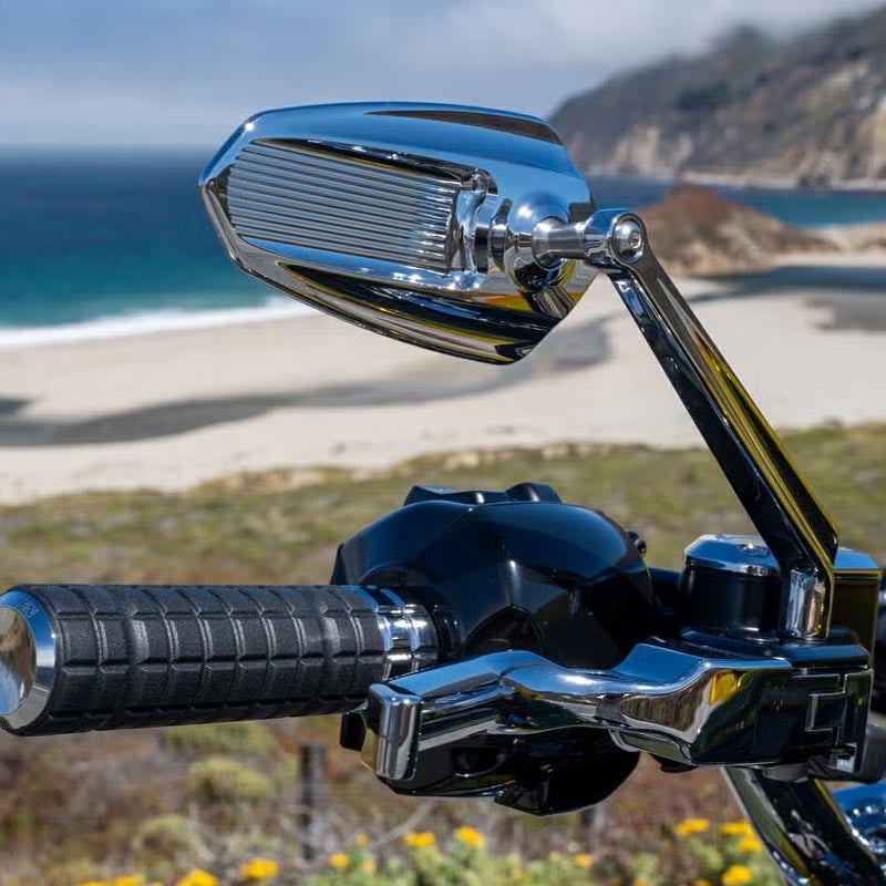 ハーレー用 アセント プロ・ミラー 右 (クローム)
