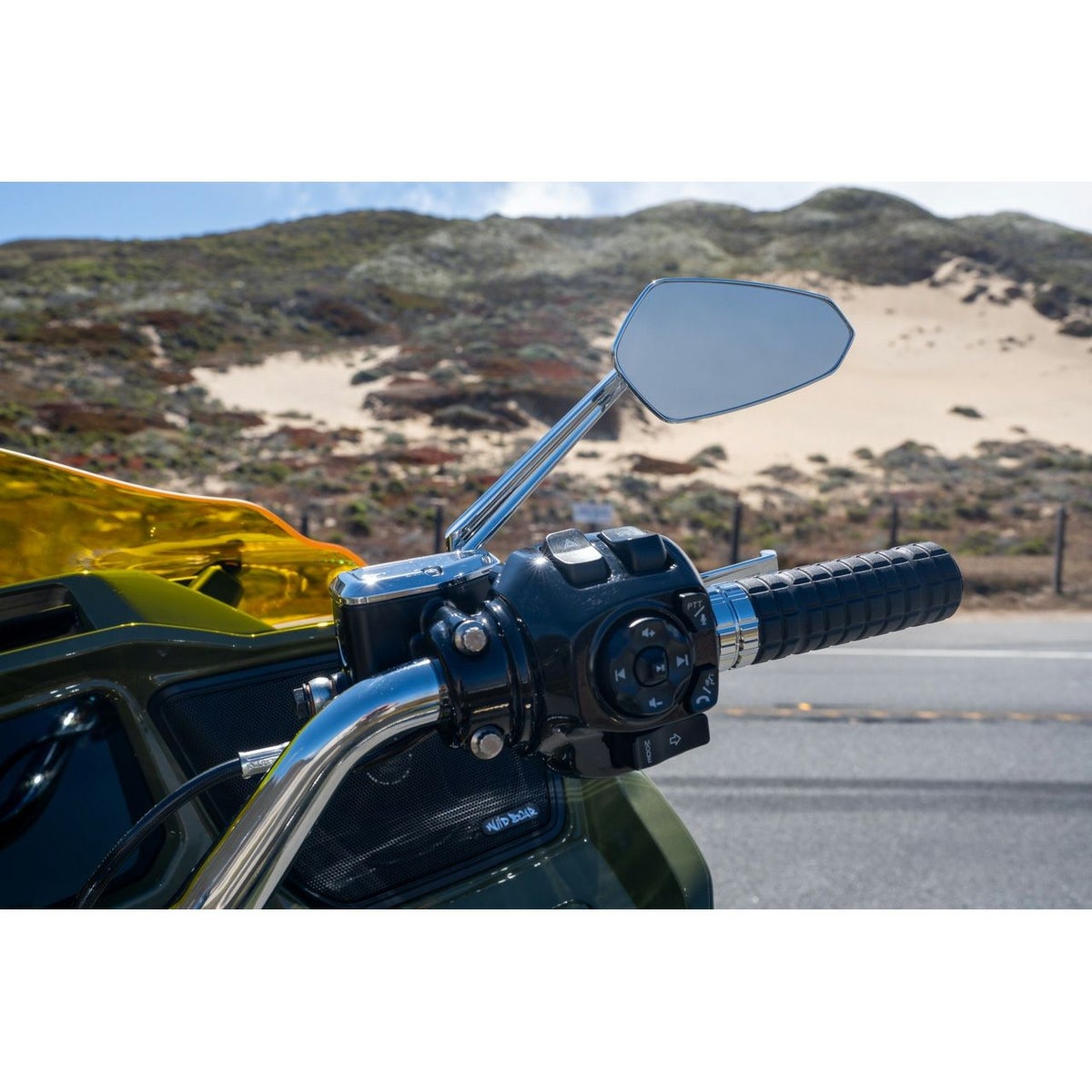 ハーレー用 アセント プロ・ミラー 右 (クローム)1