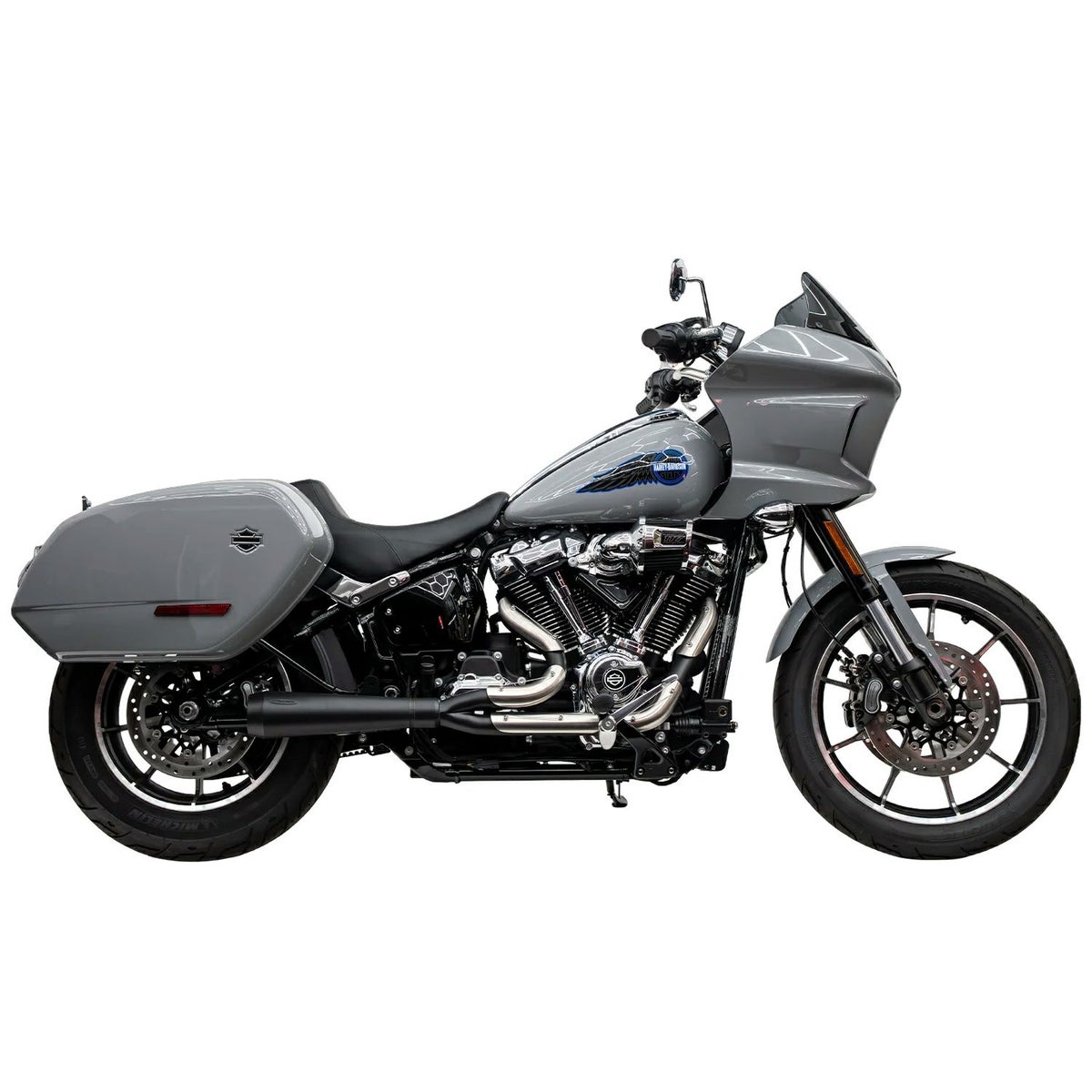 アサルト・2-1フルエキゾーストマフラー (ブラック)2