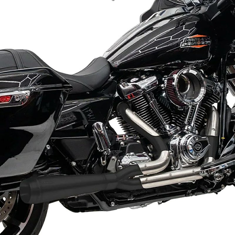 アサルト・2-1フルエキゾーストマフラー (ブラック)