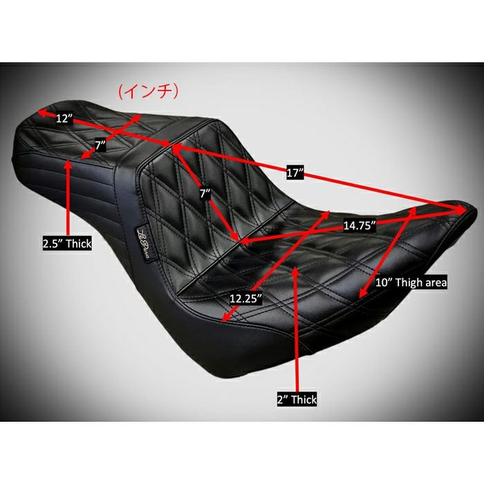 テールウィップ・ツーアップシート ダブルダイアモンド1