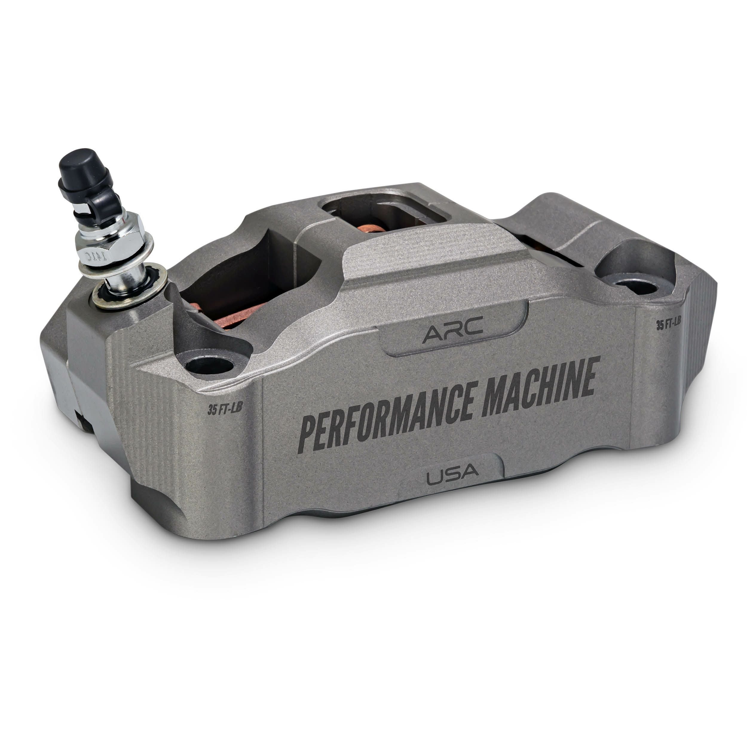パフォーマンスマシン用アルミ製ブレーキマウントブラケット Performance Machine（パフォーマンスマシン） 4Pフロントキャリパー