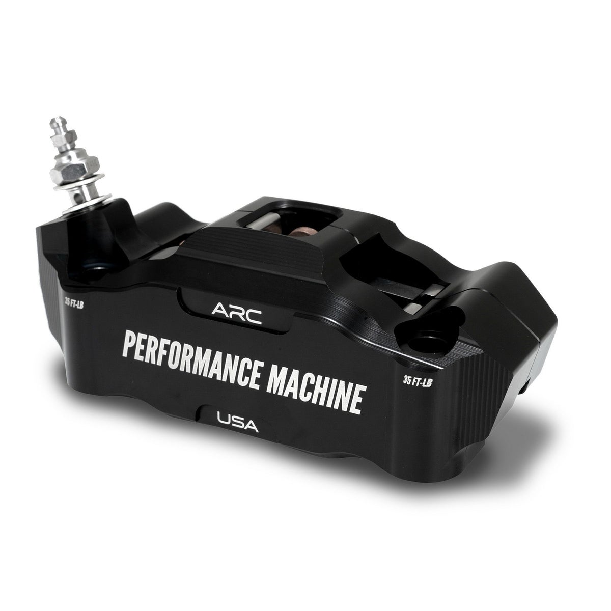 レースシリーズ ラジアルマウント・ブレーキキャリパー フロント/左用 (ブラック)