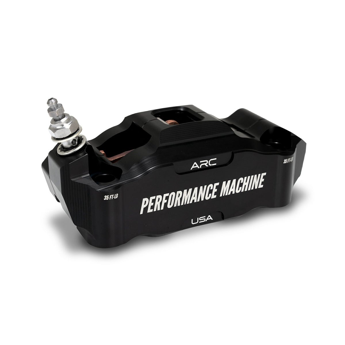 レースシリーズ ラジアルマウント・ブレーキキャリパー フロント/左用 (ブラック)1