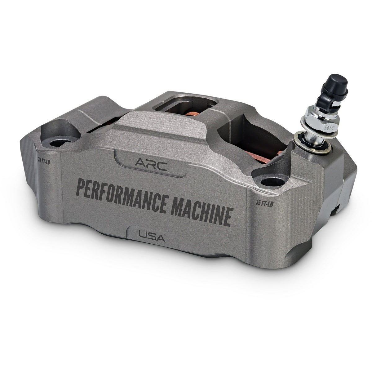 レースシリーズ ラジアルマウント・ブレーキキャリパー フロント/右用 (ガンメタルグレー)