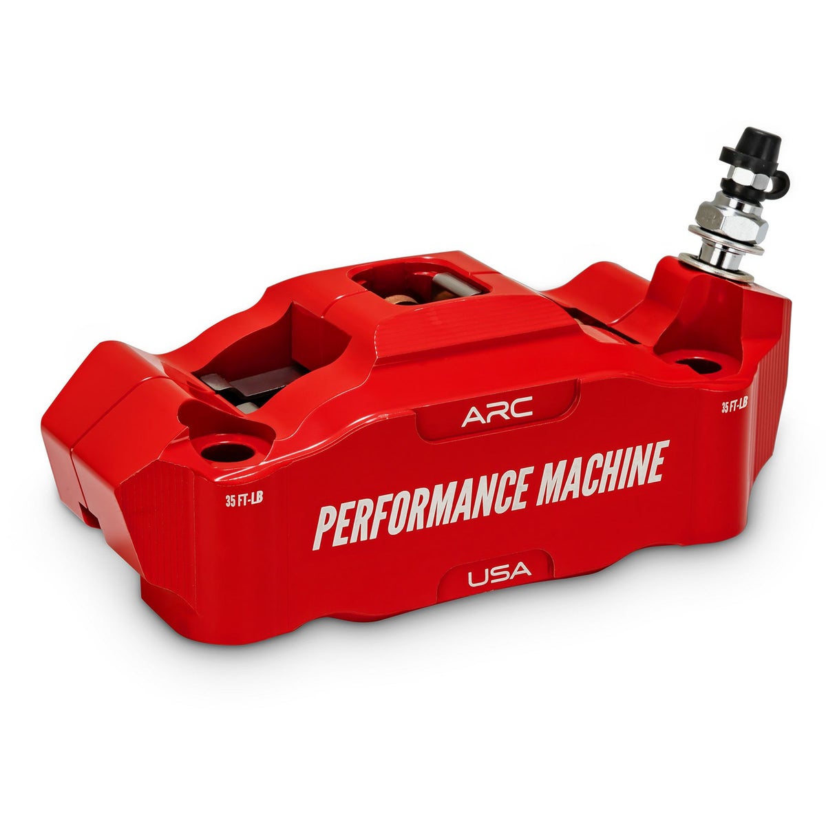 レースシリーズ ラジアルマウント・ブレーキキャリパー フロント/右用 (レッド)