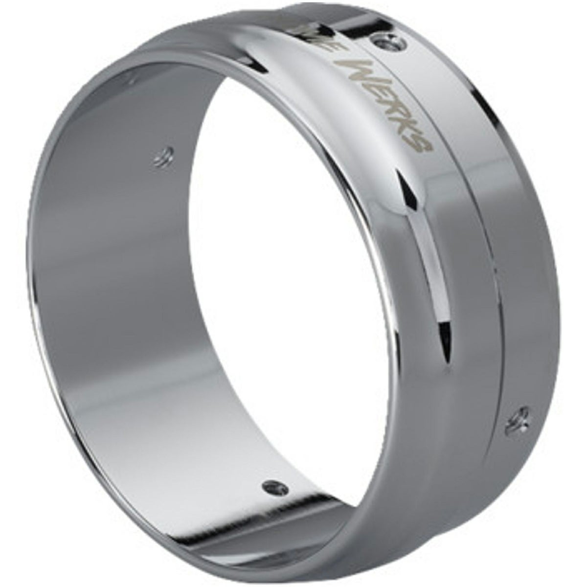 レースチップ・4.5インチ エンドキャップ (クローム)