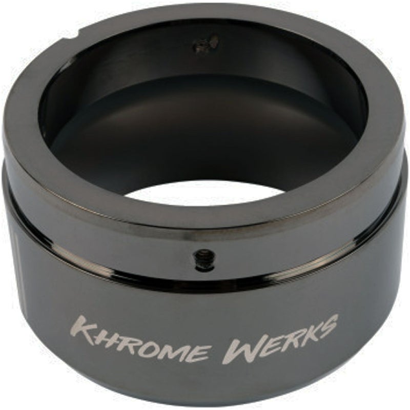 Klassic・4.5インチ エンドキャップ 左用 (ブラッククローム)